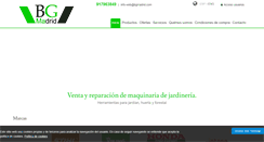 Desktop Screenshot of bgmadrid.com
